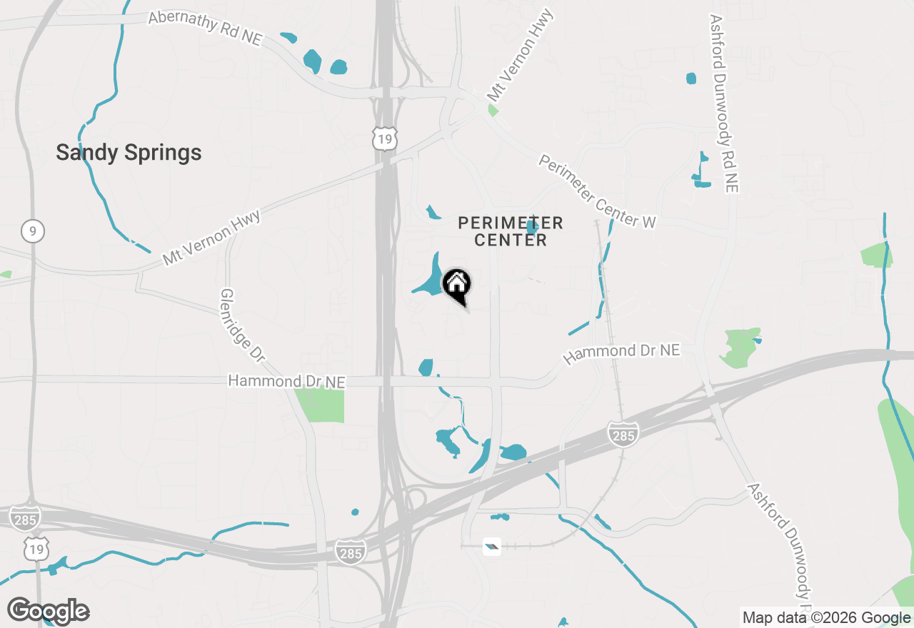 Map of 1103 Garden Court, Atlanta, GA 30328