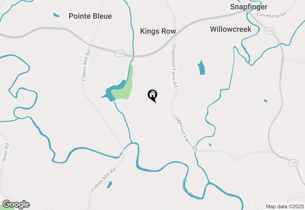 Map of 3736 Manhattan Drive, Decatur, GA 30034