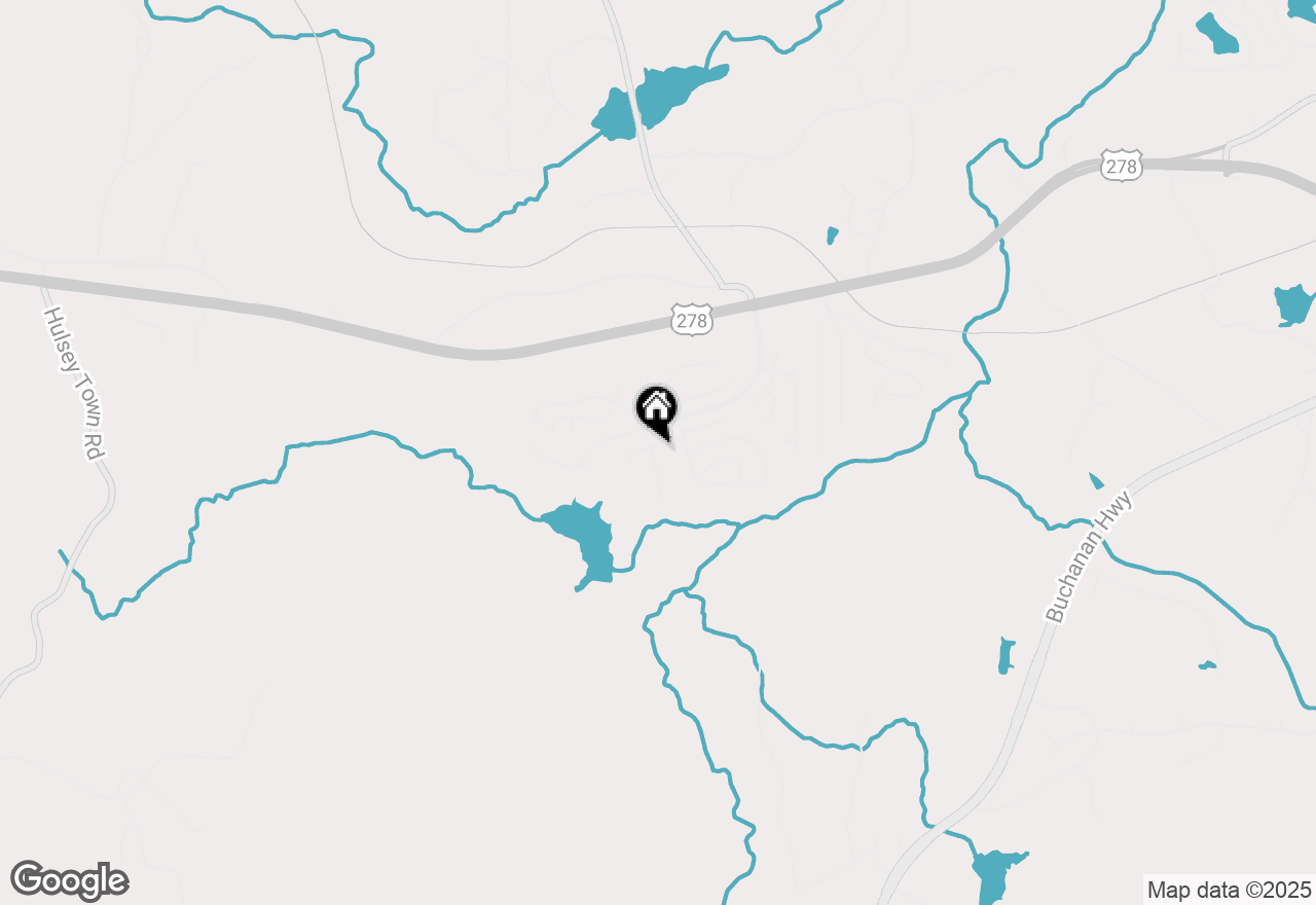 Map of 100 Harmony Court, Dallas, GA 30157