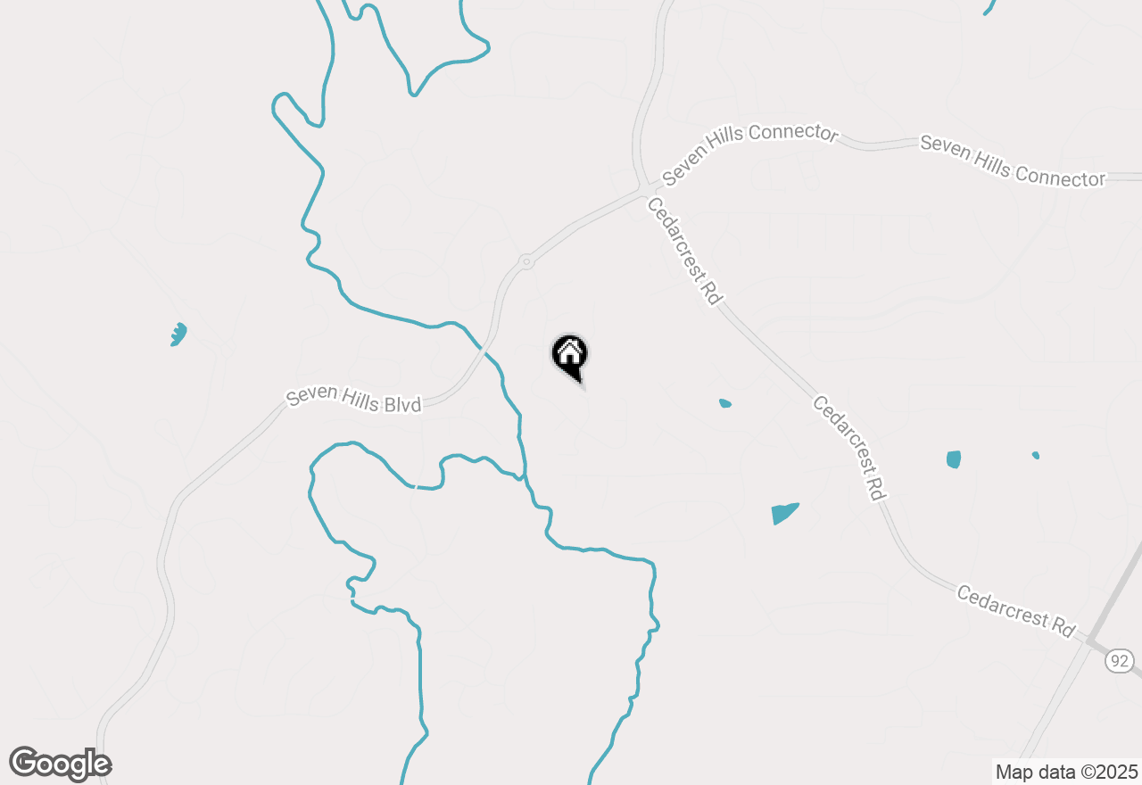 Map of 121 Red Bud Lane, Dallas, GA 30132