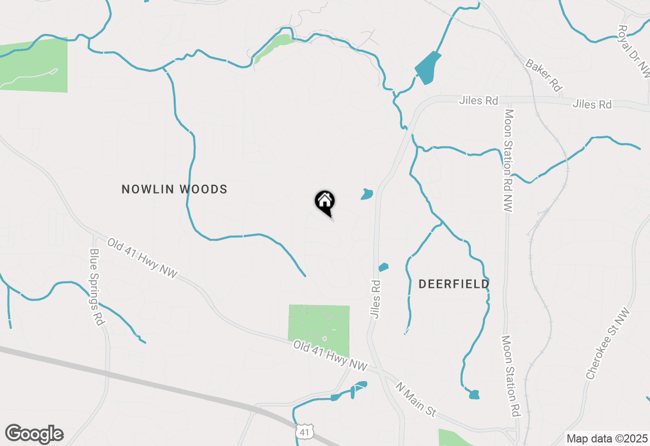 Map of 2713 Windsor Court Nw, Kennesaw, GA 30144