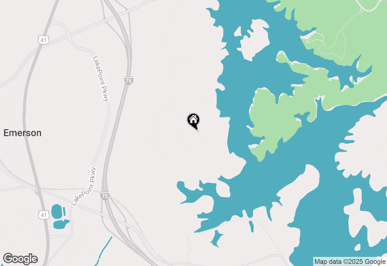 Map of 52 Waterside Drive Se, Cartersville, GA 30121