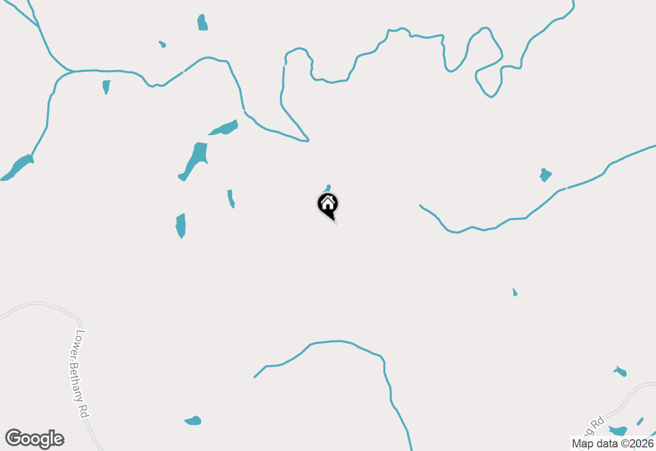 Map of 1675 Hornage Road, Ball Ground, GA 30107