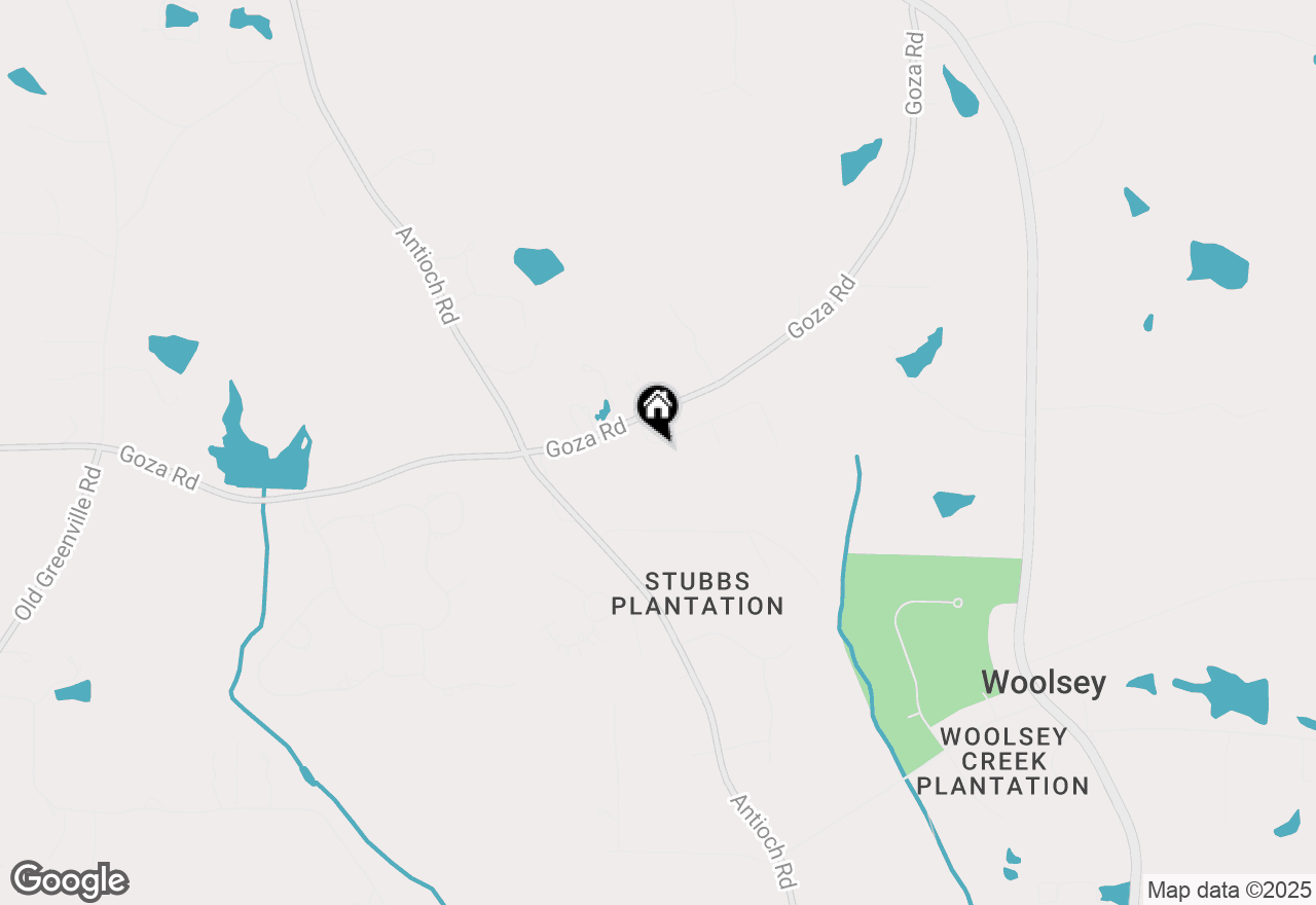 Map of 125 Jay Trail, Fayetteville, GA 30215