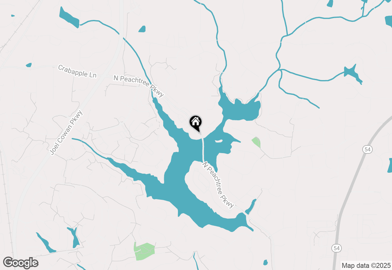 Map of 504 Telfair Park, Peachtree City, GA 30269