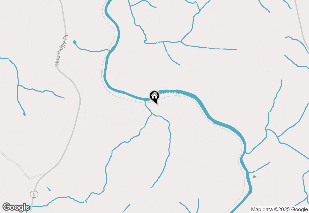 Map of 0 Lower Toccoa Hills Road, Blue Ridge, GA 30513
