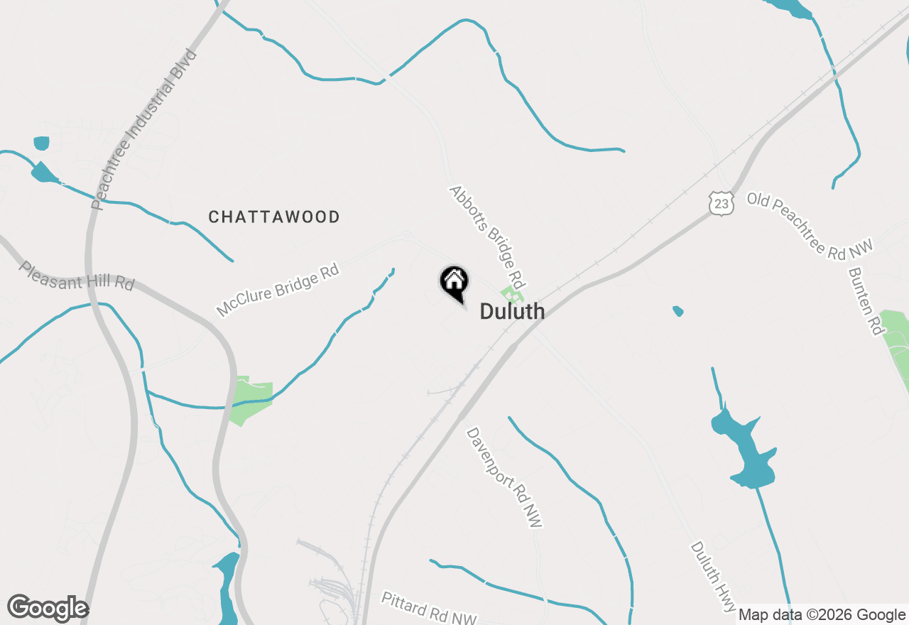 Map of 3206 Ridge Towne Place, Duluth, GA 30096