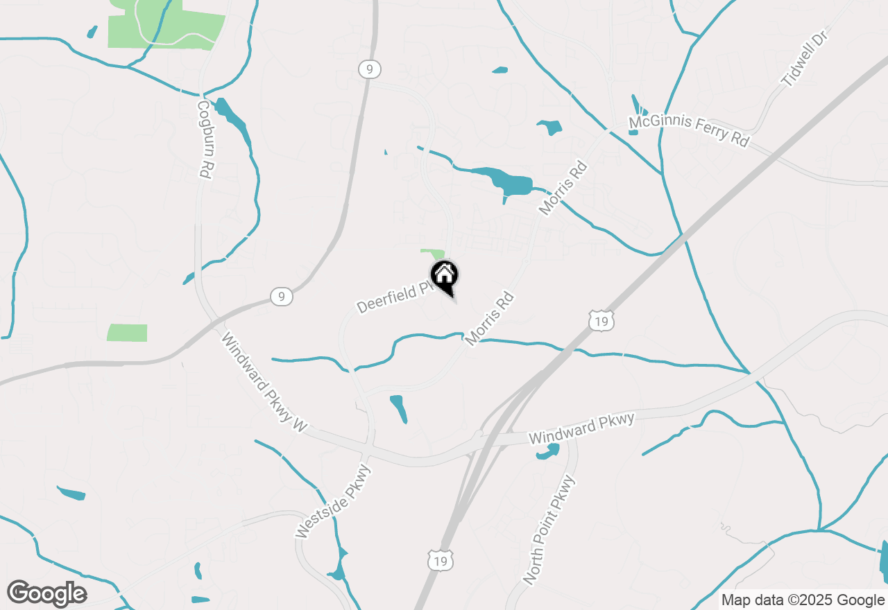 Map of 12807 Doe Drive, Milton, GA 30004