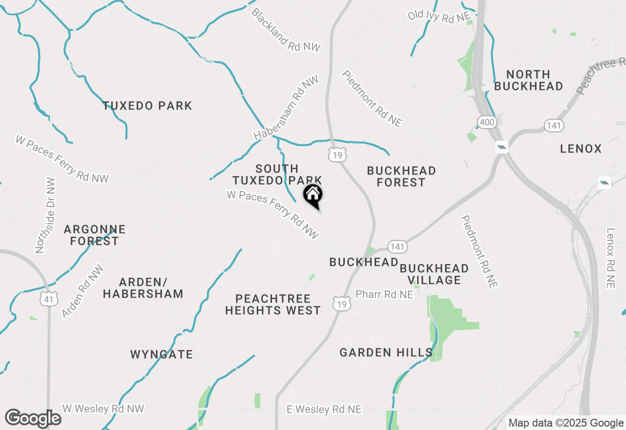 Map of 209 Dovecrest Drive, Atlanta, GA 30305