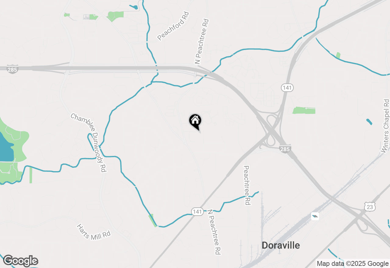 Map of 2223 Spring Walk Court, Atlanta, GA 30341