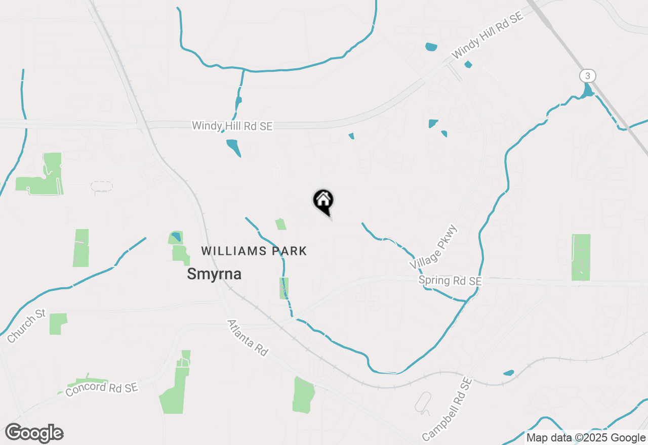 Map of 1657 Wynndowne Trail, Smyrna, GA 30080