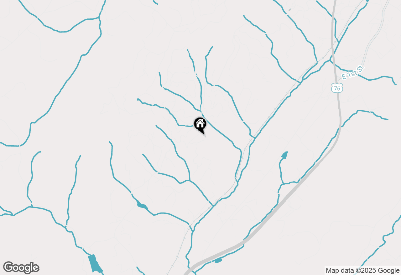 Map of 89 E Dream Catcher, Blue Ridge, GA 30513