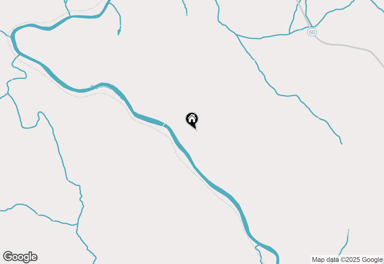 Map of 400 Old Toccoa Loop, Mineral Bluff, GA 30559