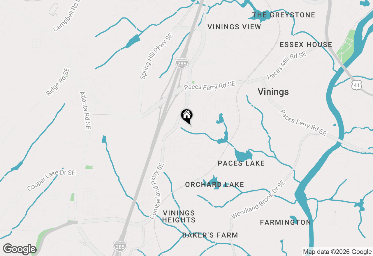 Map of 2400 Cumberland Parkway Se #814, Atlanta, GA 30339