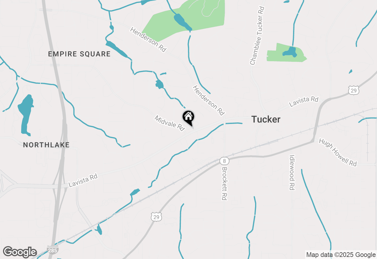 Map of 3951 Enclave Way, Tucker, GA 30084