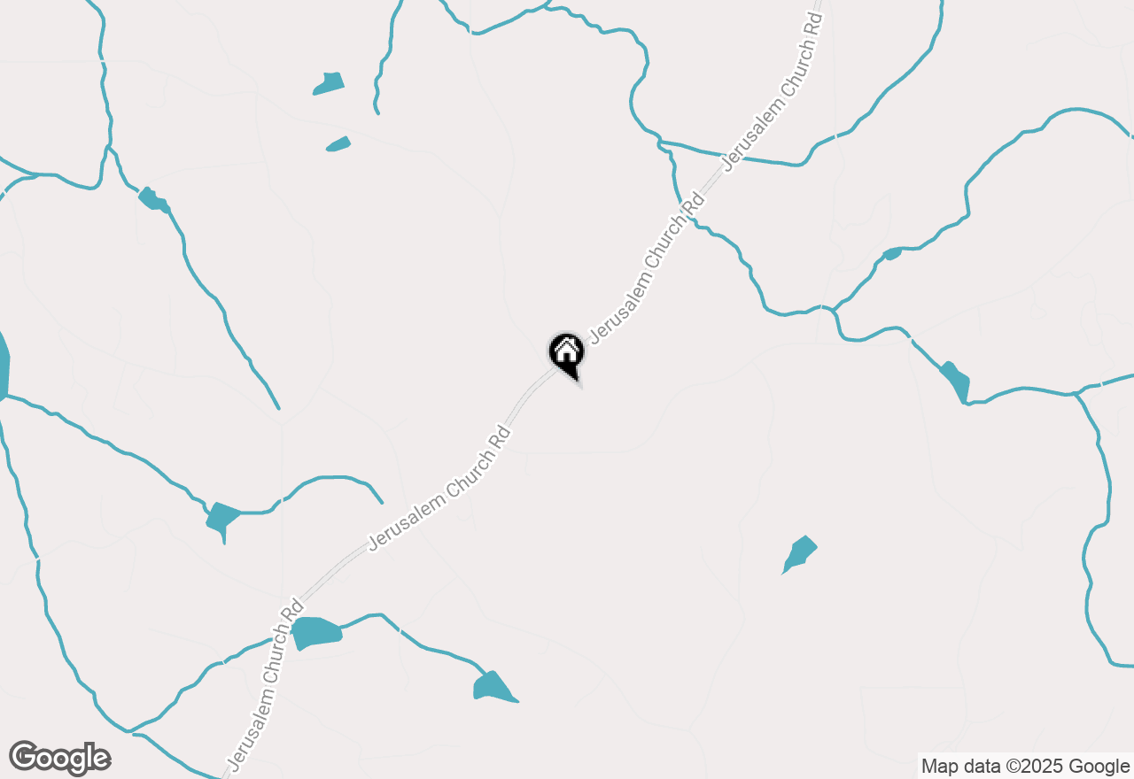 Map of 2099 Jerusalem Church Road, Talking Rock, GA 30143