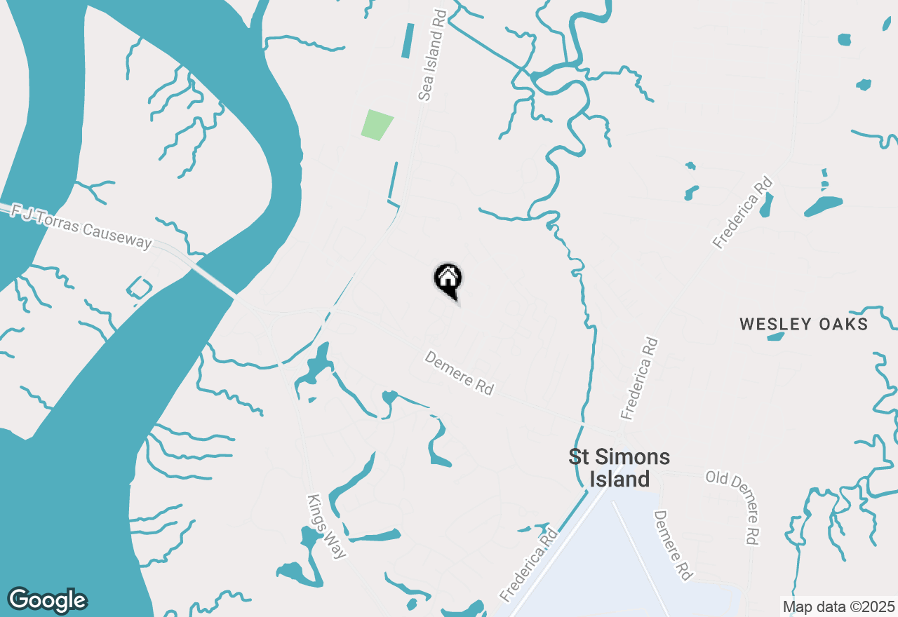 Map of 400 Main Street #1, St Simons Island, GA 31522