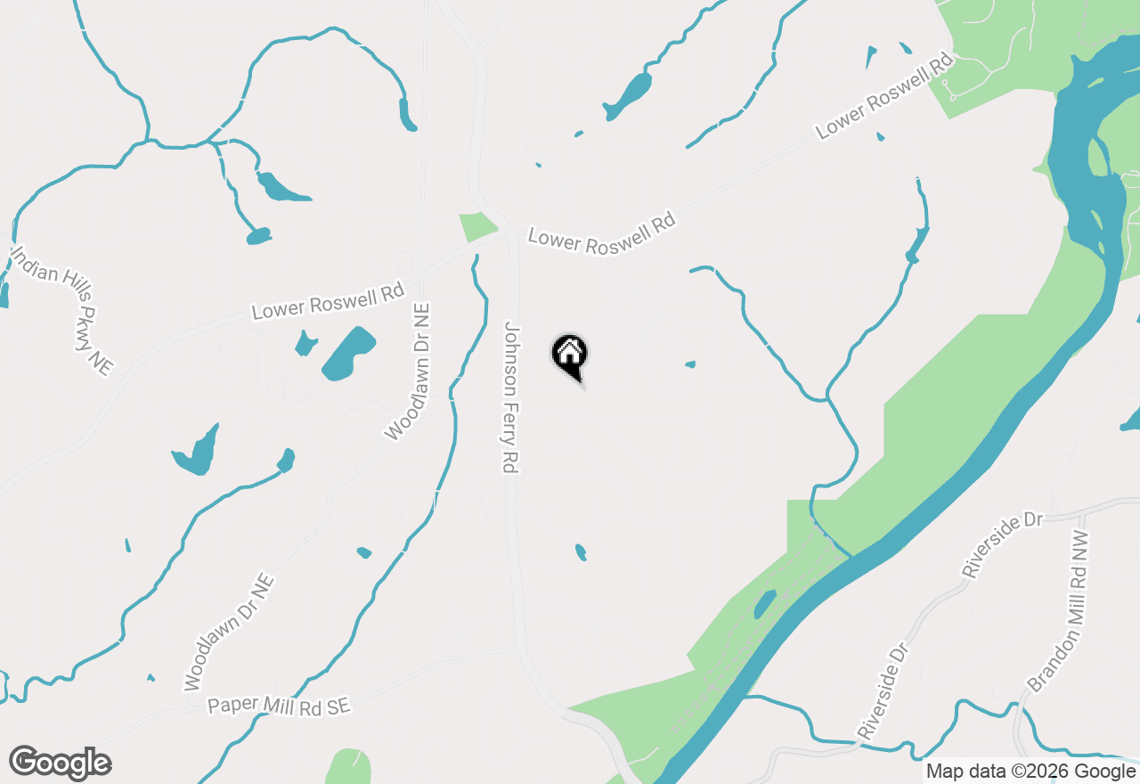 Map of 4850 Kentwood Drive, Marietta, GA 30068