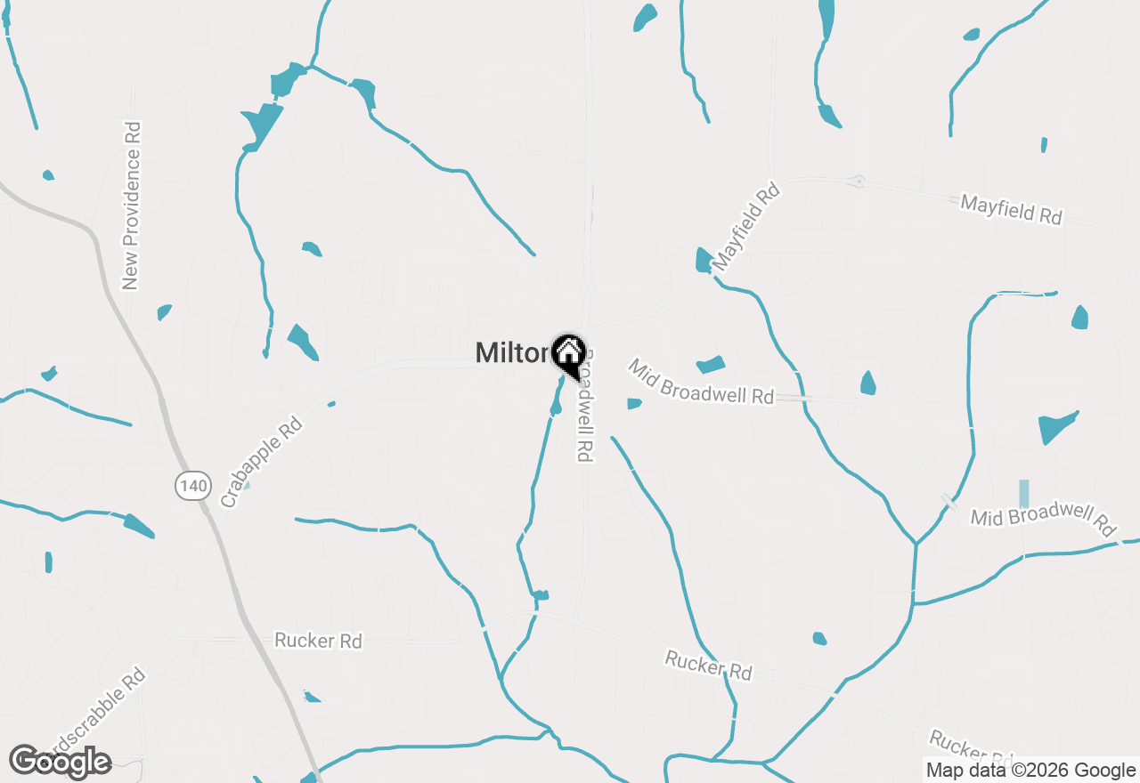 Map of 12541 Danesfeld Drive, Milton, GA 30004