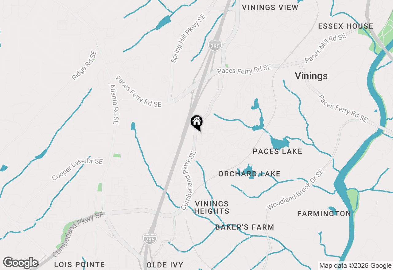 Map of 3920 Danube Lane, Atlanta, GA 30339