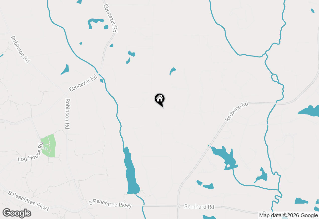 Map of 244 Quarters Road, Fayetteville, GA 30215