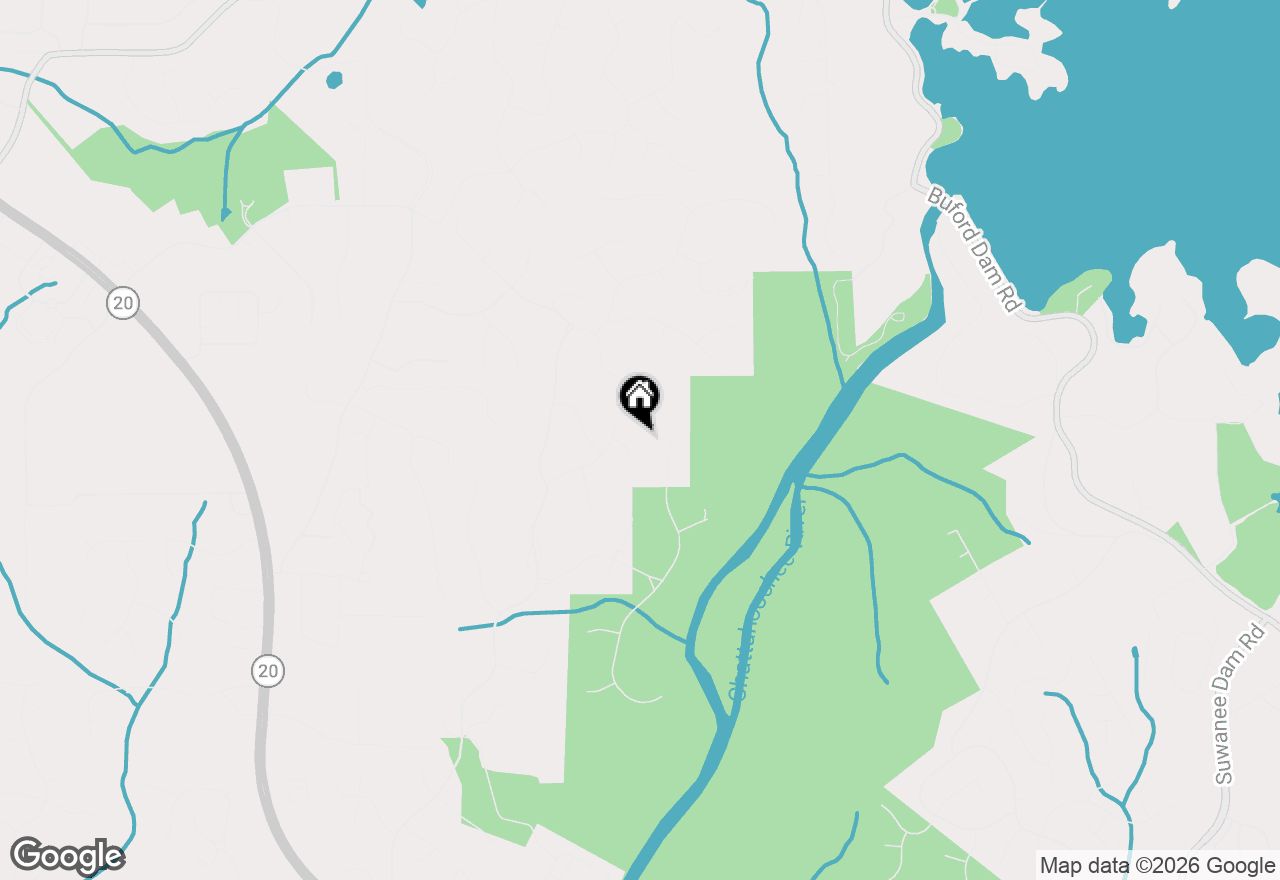 Map of 4425 Woodside Court, Cumming, GA 30041