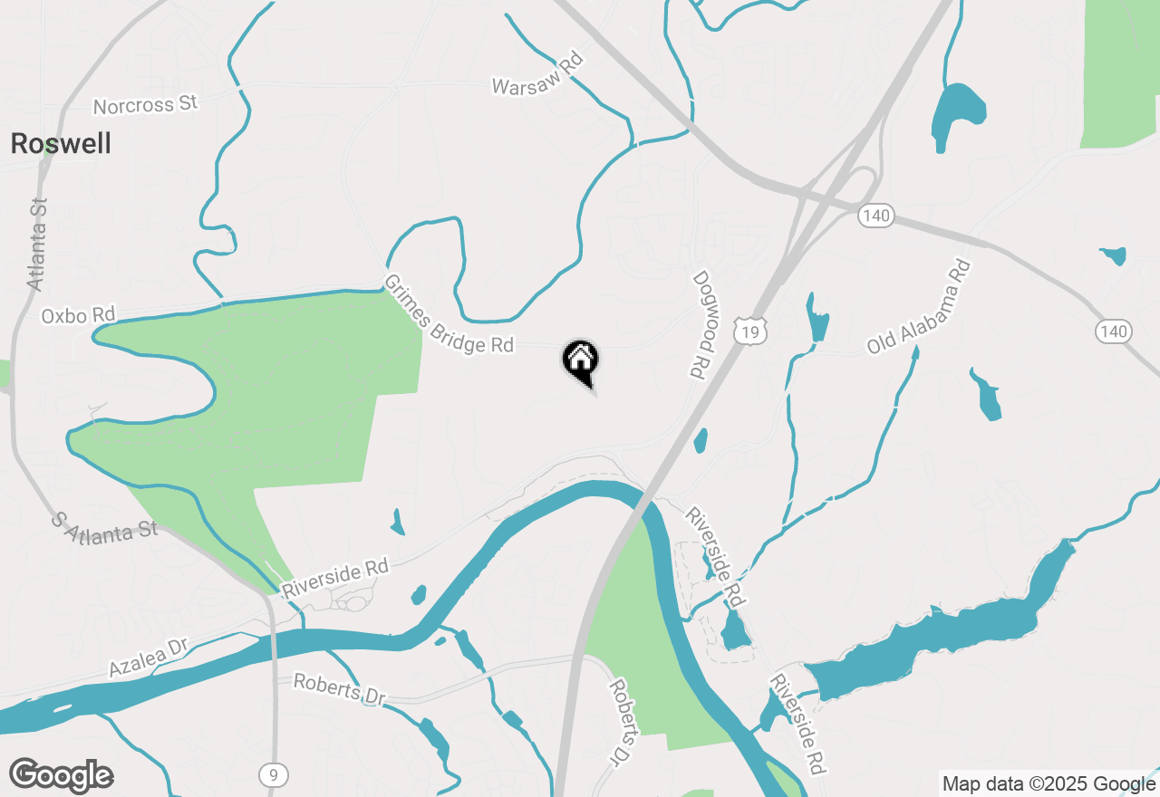 Map of 500 River Bluff Parkway, Roswell, GA 30075