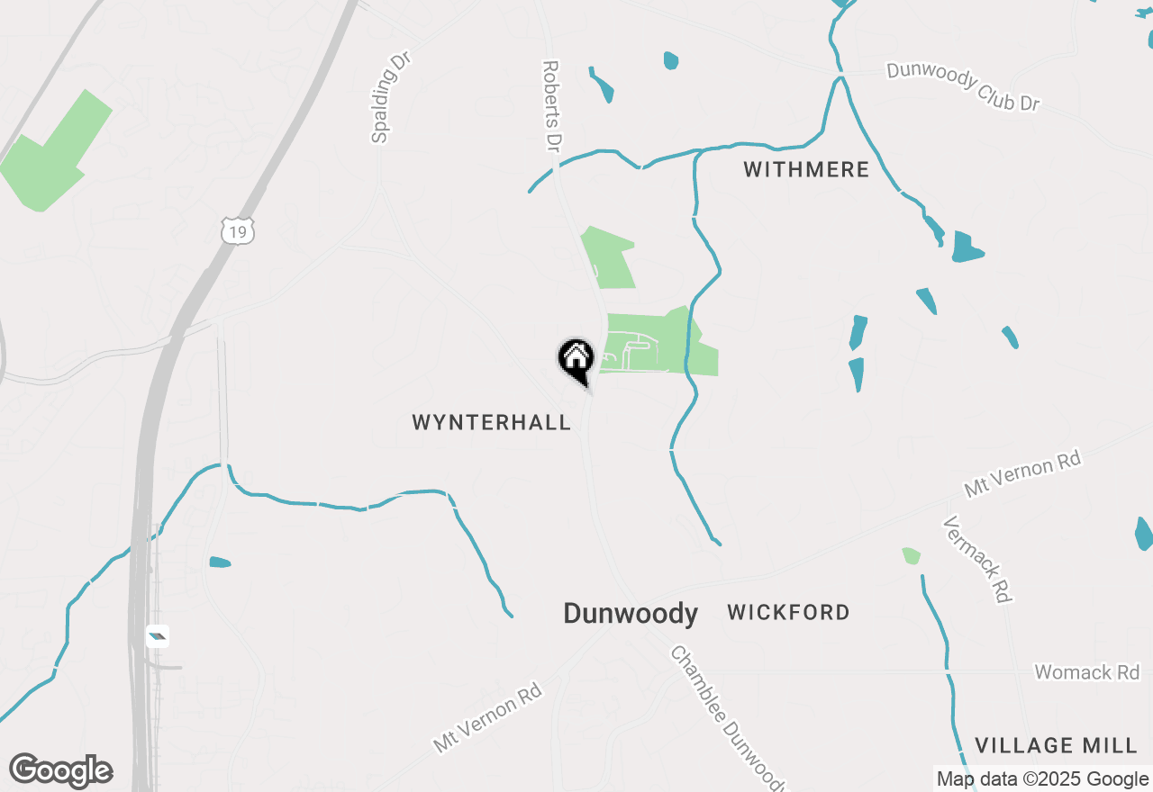 Map of 1275 Fairfield E, Dunwoody, GA 30338