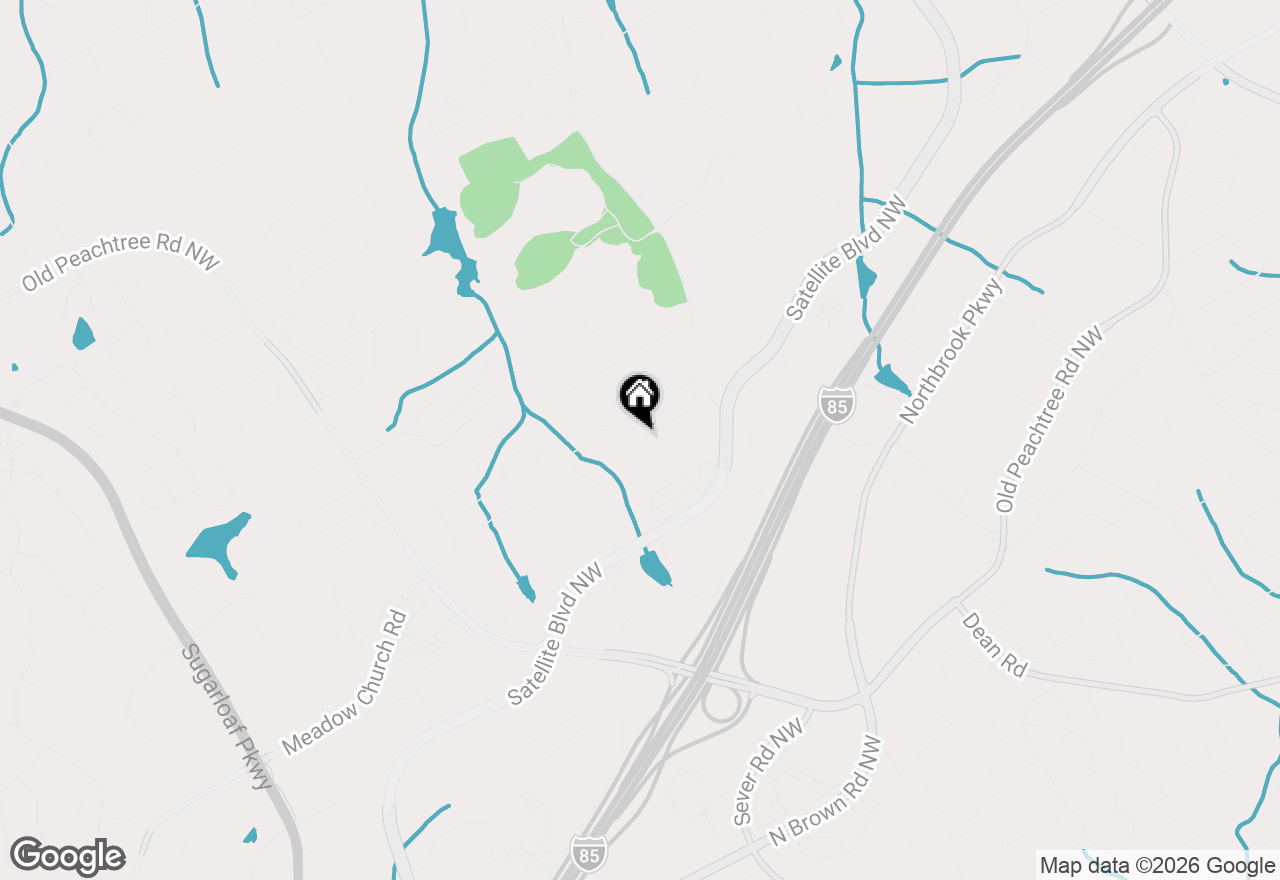 Map of 2680 Factor Walk Boulevard, Suwanee, GA 30024