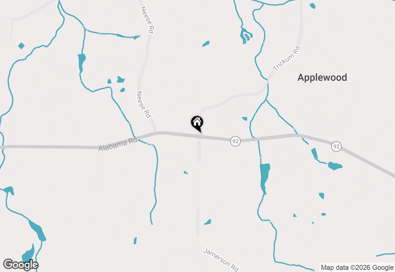Map of 11836 Ga Hwy 92, Woodstock, GA 30188