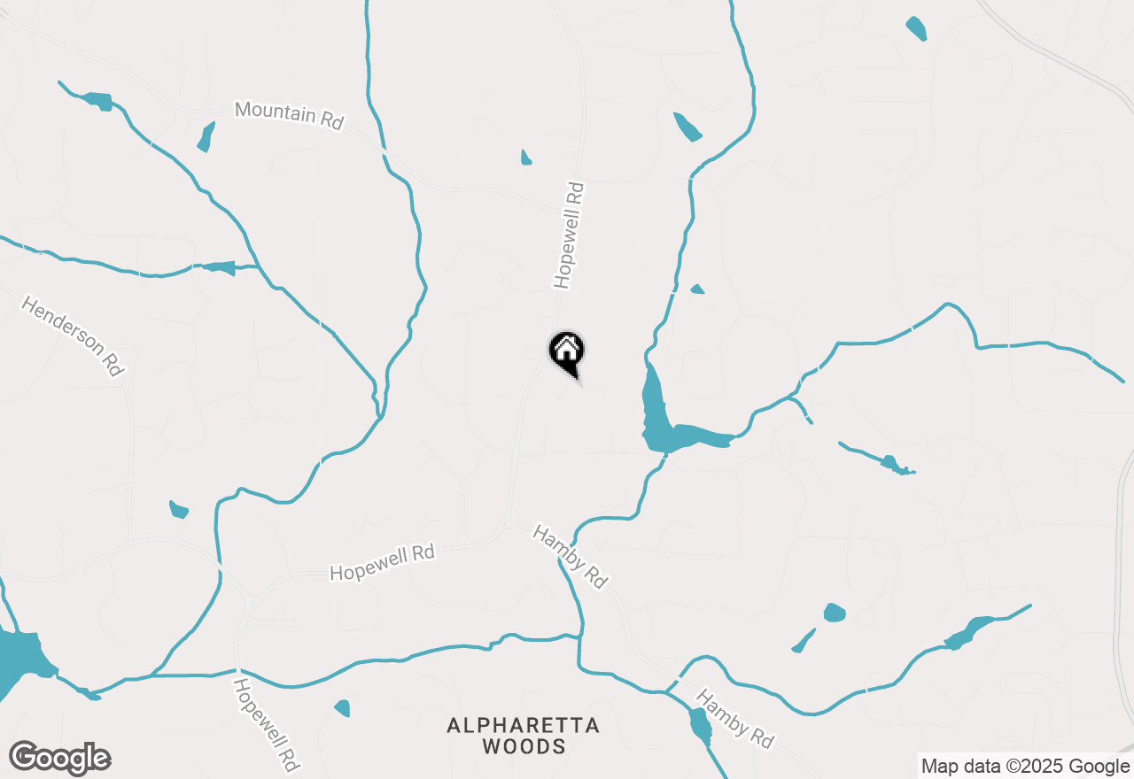 Map of 2535 Lake View Court, Milton, GA 30004