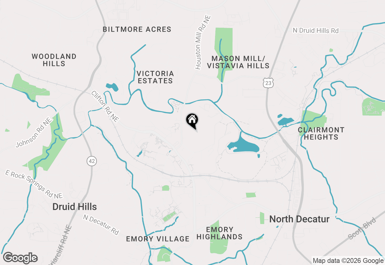 Map of 763 Houston Mill Road Ne #10, Atlanta, GA 30329