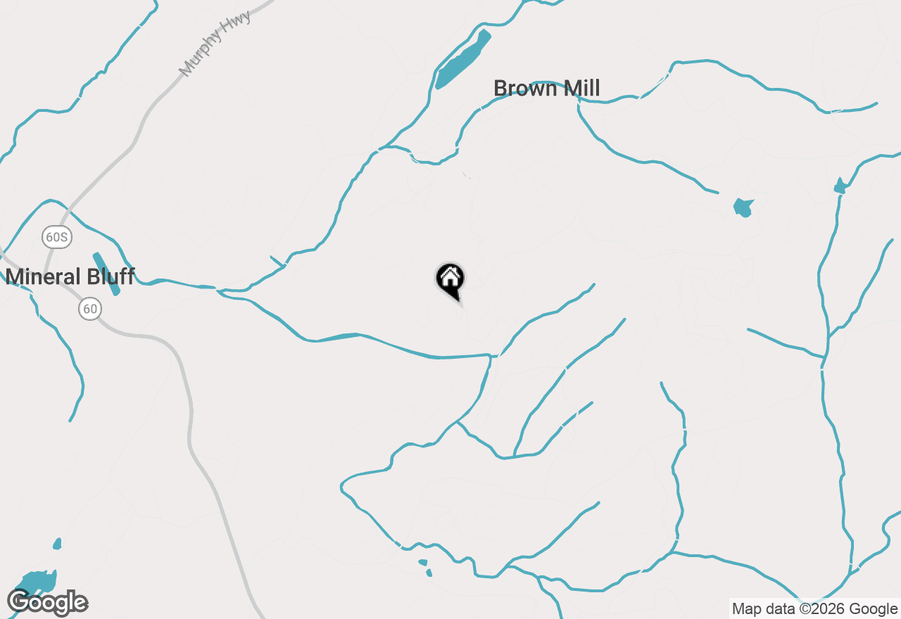 Map of 62 Walkabout Creek Road, Morganton, GA 30560