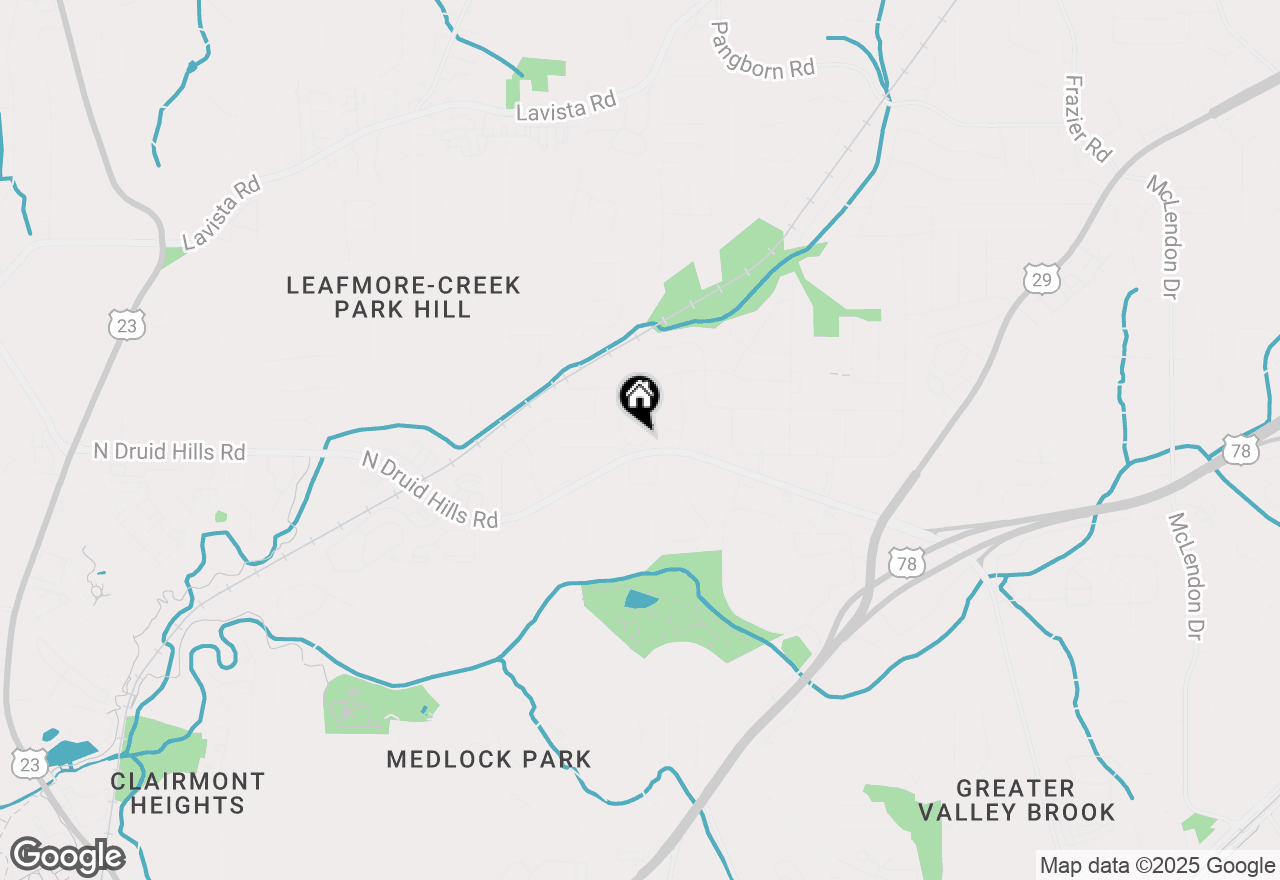 Map of 1151 Gavinwood Place, Decatur, GA 30033