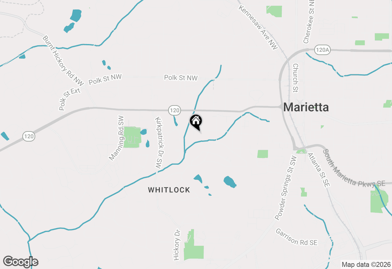Map of 123 Durham Street Sw, Marietta, GA 30064