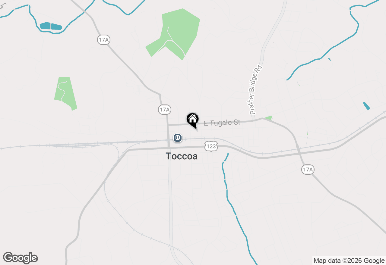Map of 26 Doyle Street, Toccoa, GA 30577