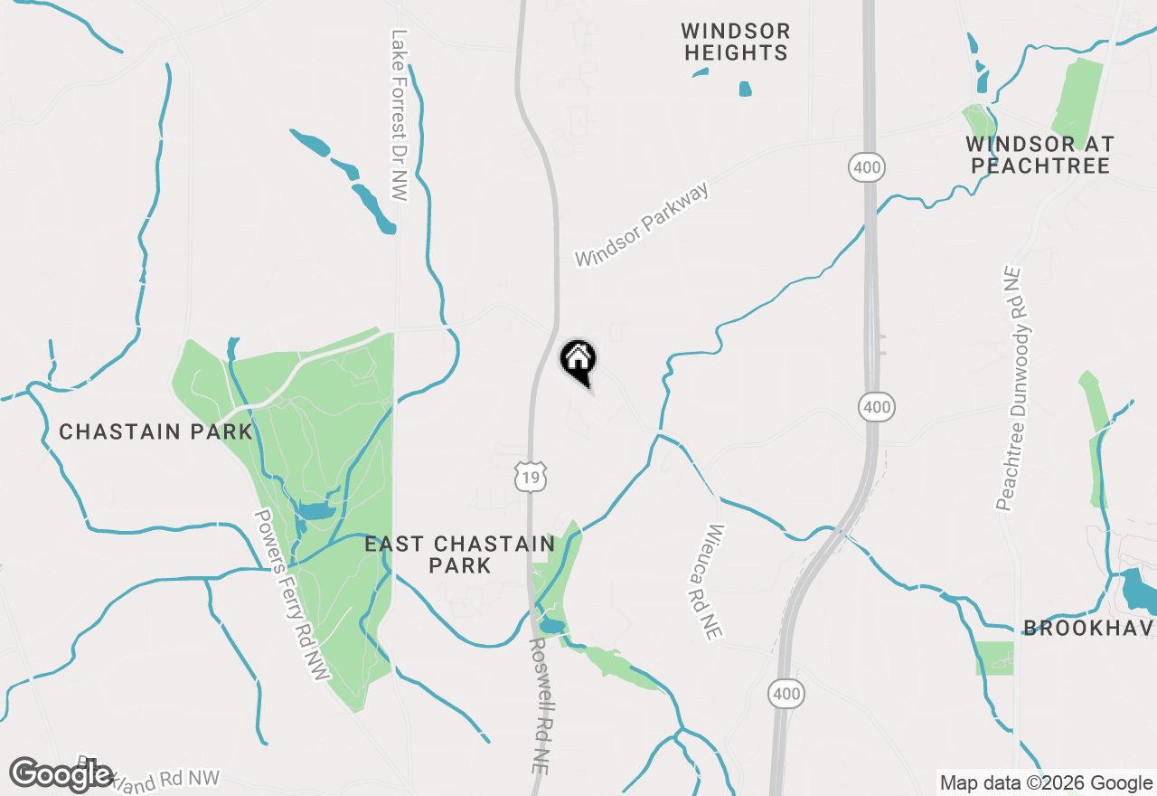 Map of 4620 Wieuca Road Ne #59, Atlanta, GA 30342