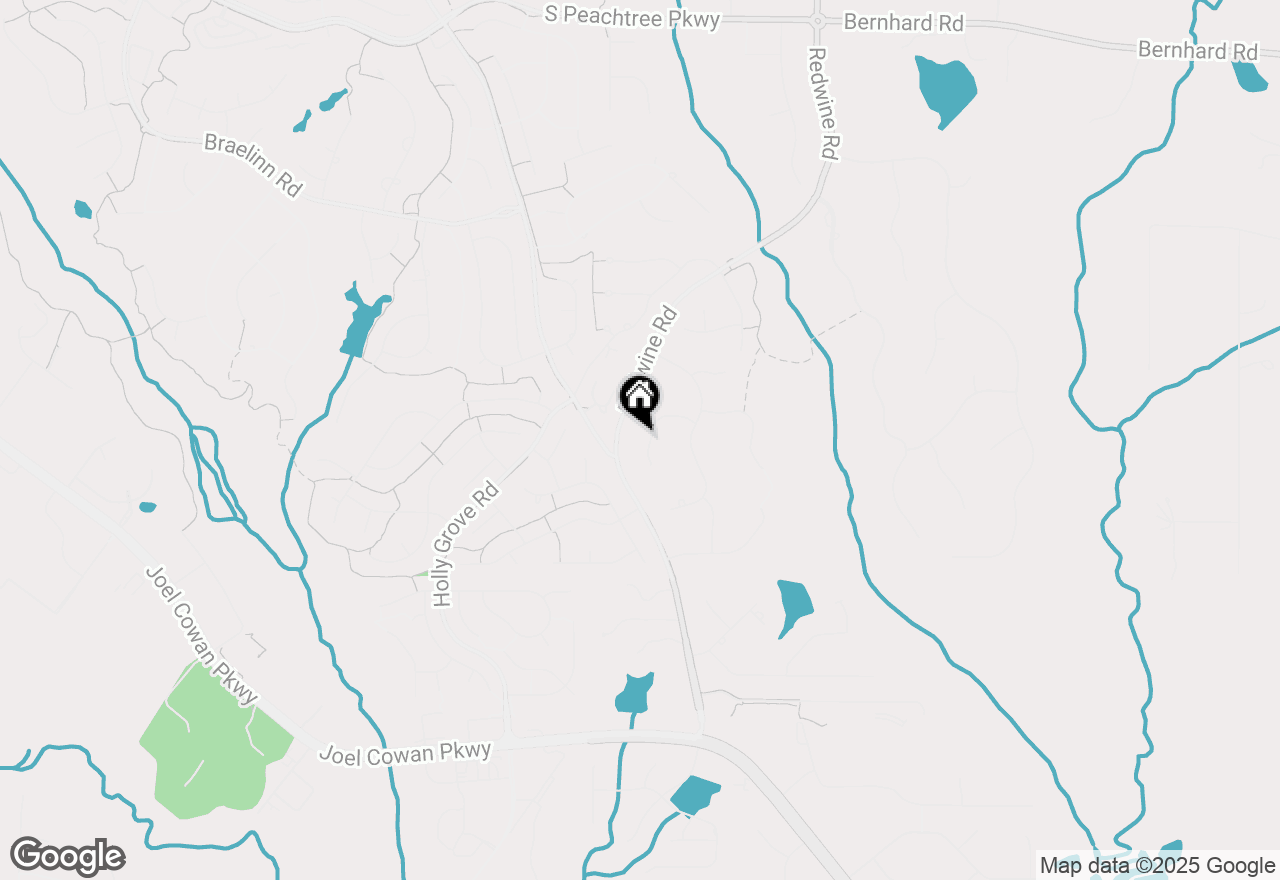 Map of 145 Mockingbird Trail, Peachtree City, GA 30269