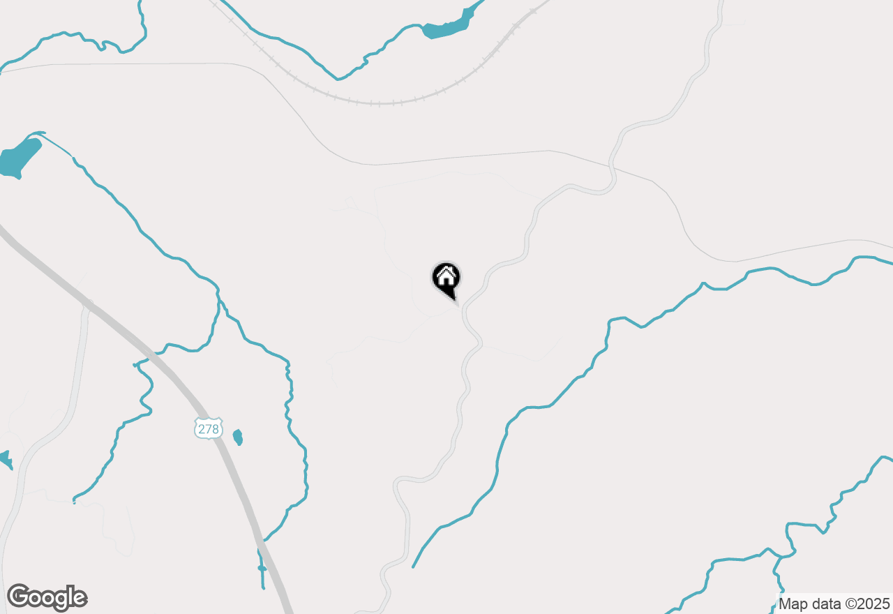 Map of 1625 Brushy Mountain Road, Rockmart, GA 30153