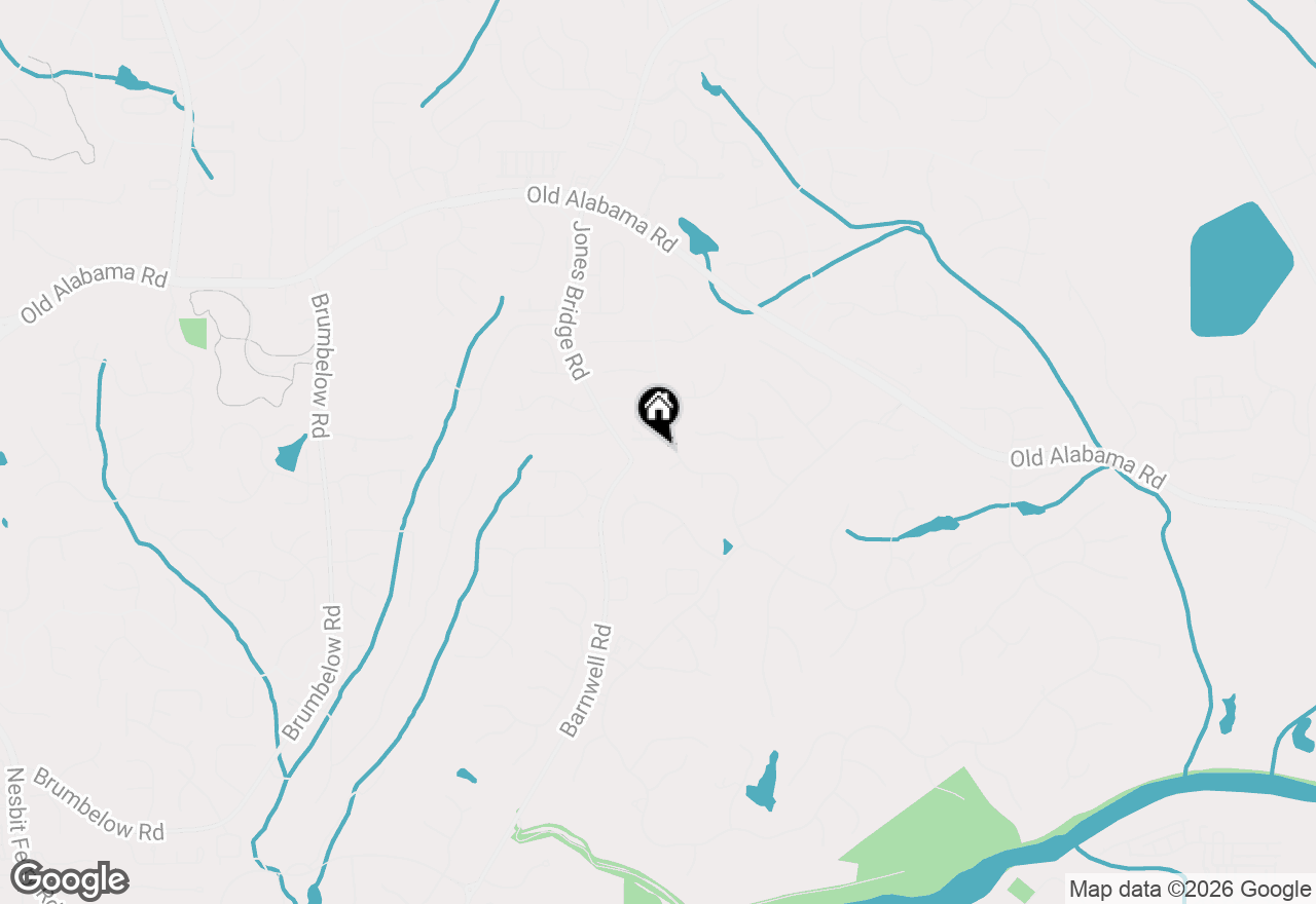 Map of 3915 Merriweather Woods, Johns Creek, GA 30022