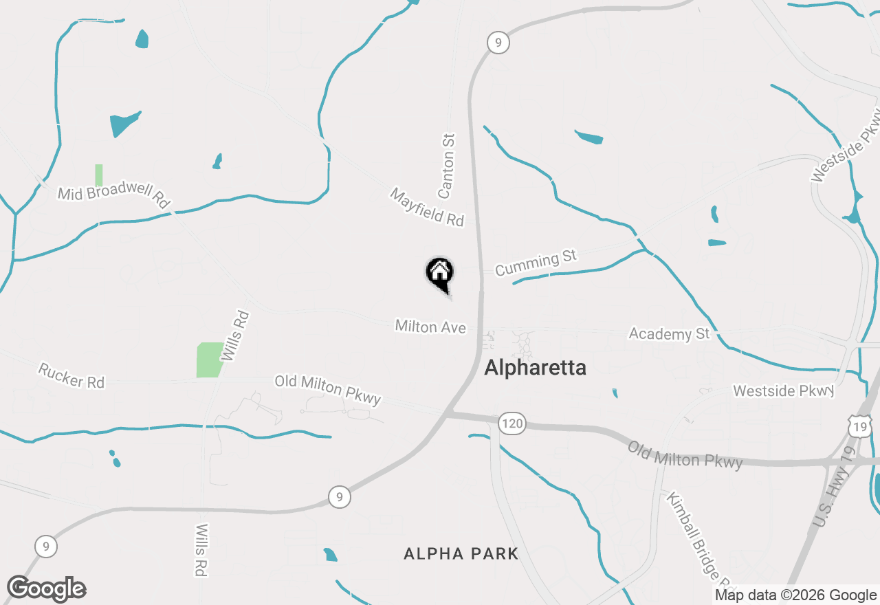 Map of 58 Canton Street #302, Alpharetta, GA 30009