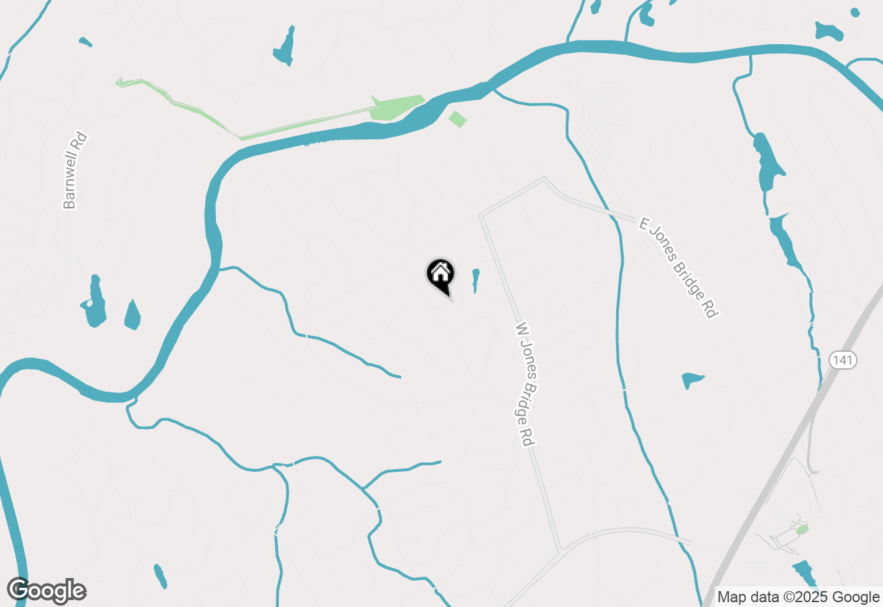 Map of 4305 Springfield Drive, Peachtree Corners, GA 30092