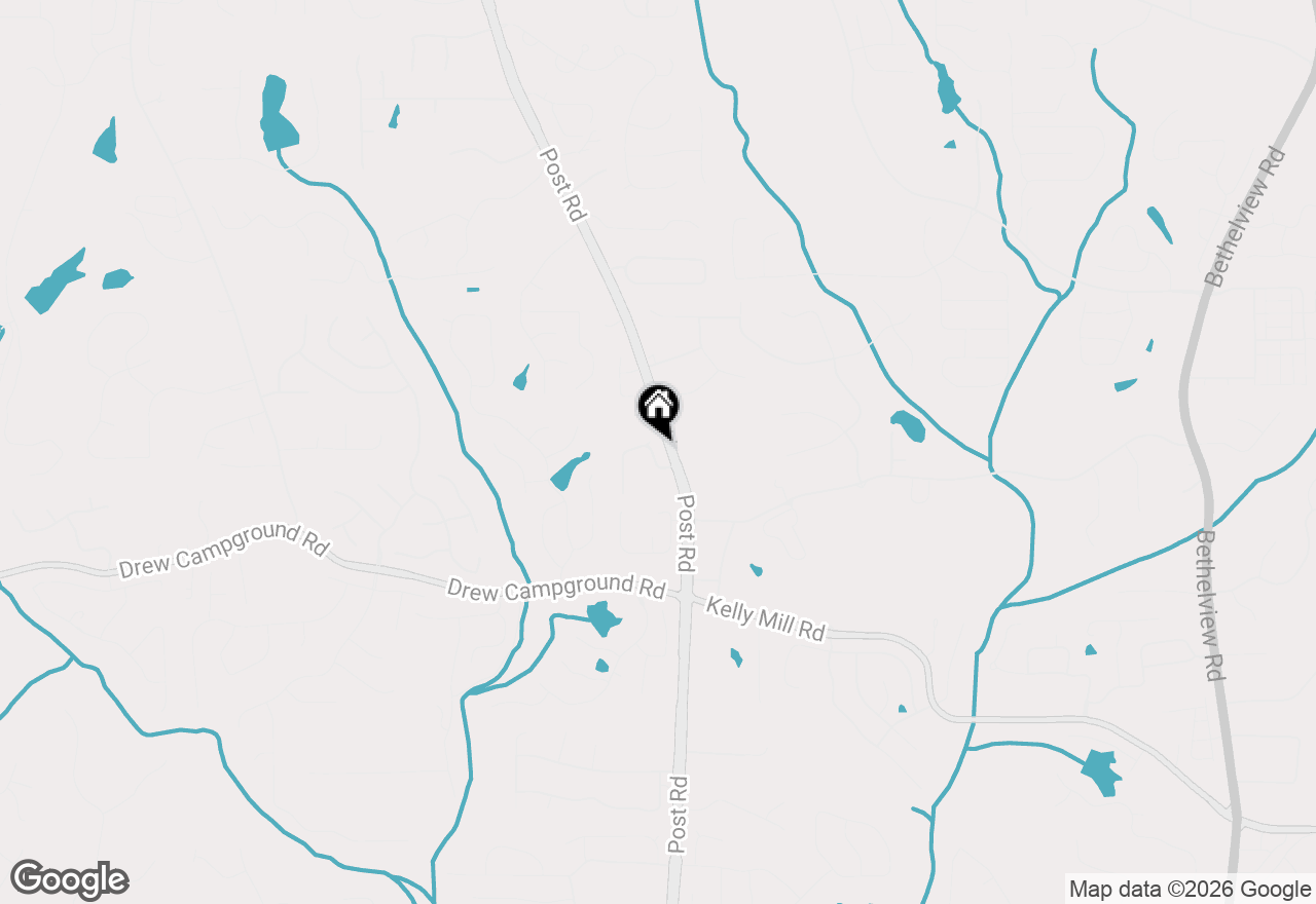 Map of 4750 Amble Trace, Cumming, GA 30040