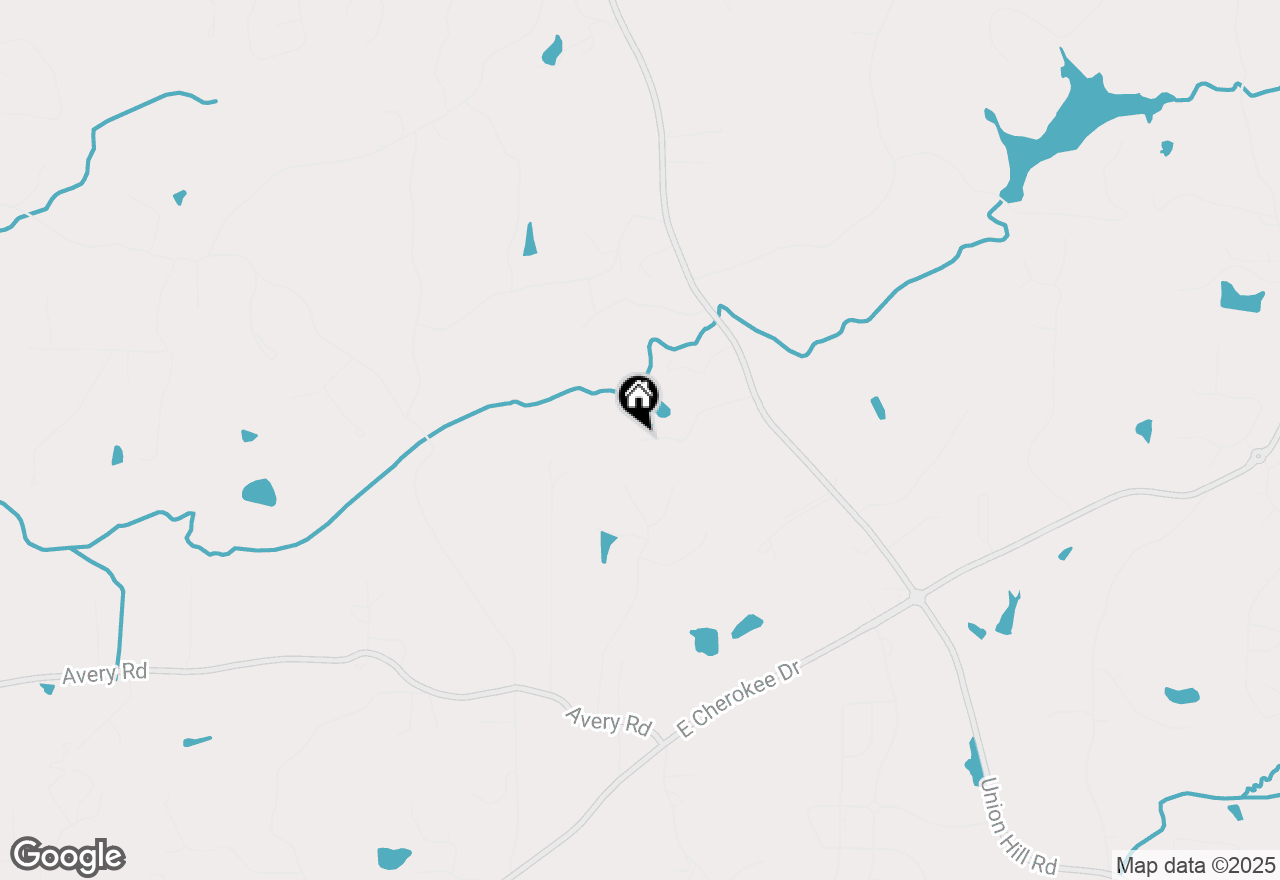 Map of 122 Creekview Lane, Canton, GA 30115