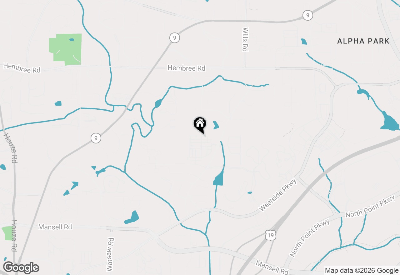 Map of 1002 Milhaven Drive #61, Roswell, GA 30076