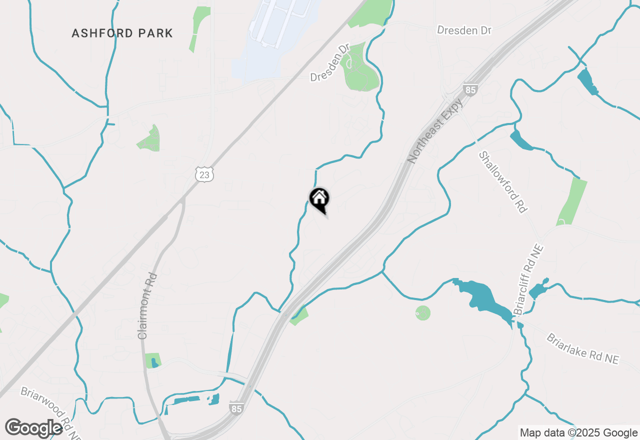 Map of 2286 Capehart Circle Ne, Atlanta, GA 30345