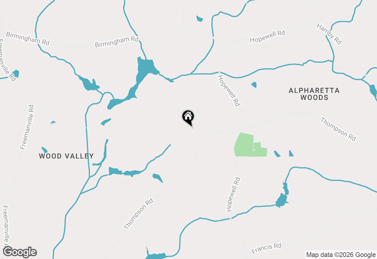 Map of 2275 Dinsmore Road, Milton, GA 30004