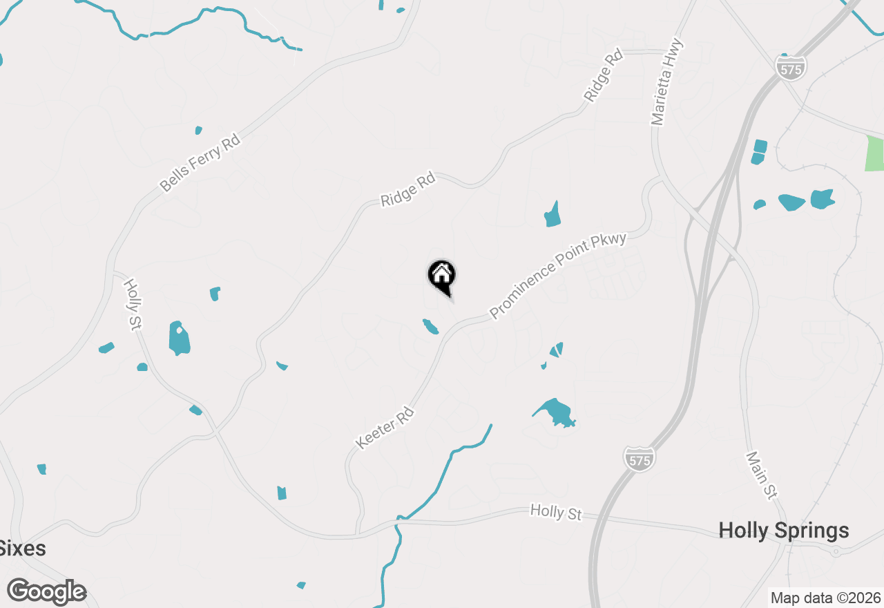 Map of 313 Woodland Pass, Canton, GA 30114