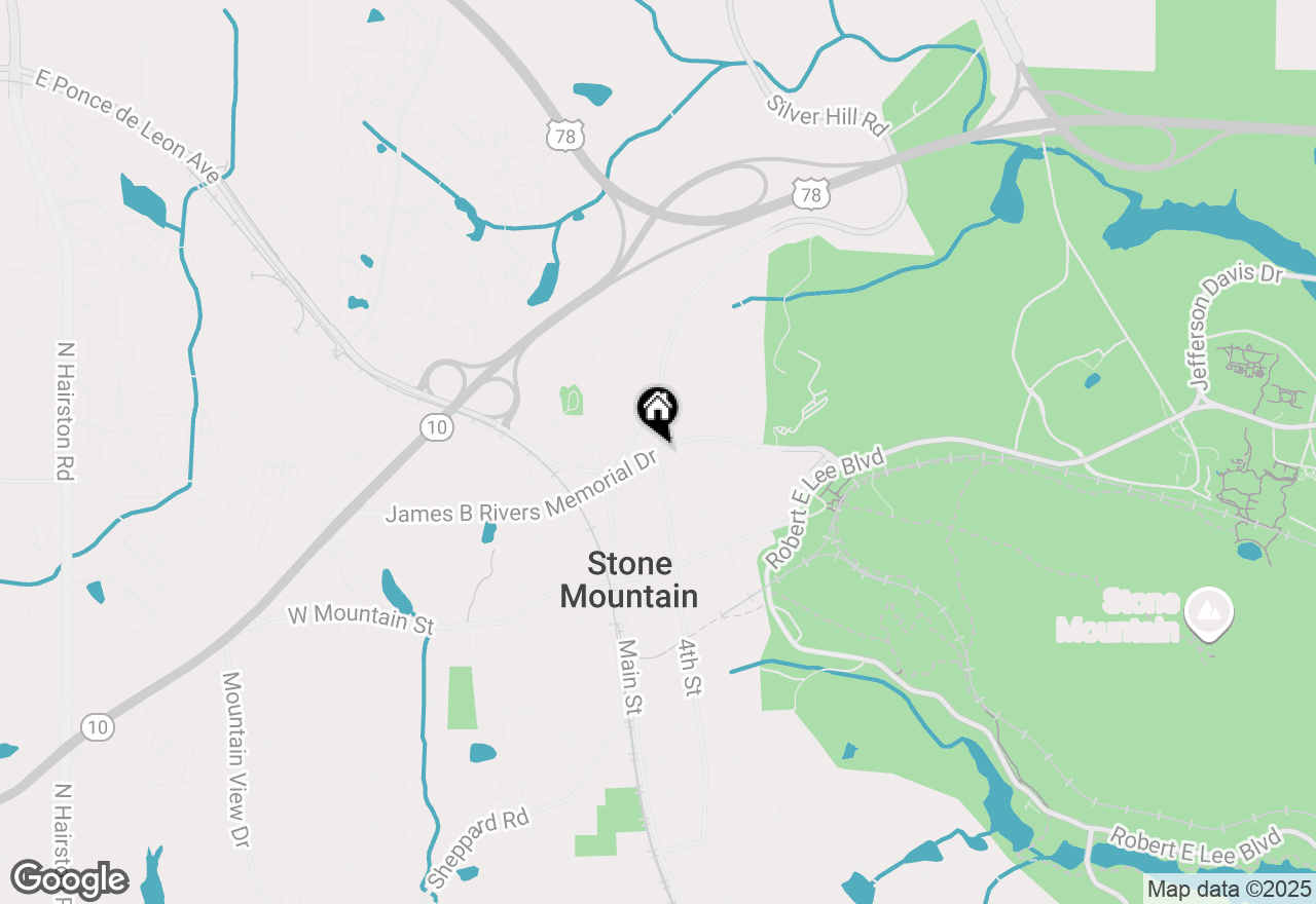 Map of 768 Fourth Street, Stone Mountain, GA 30083