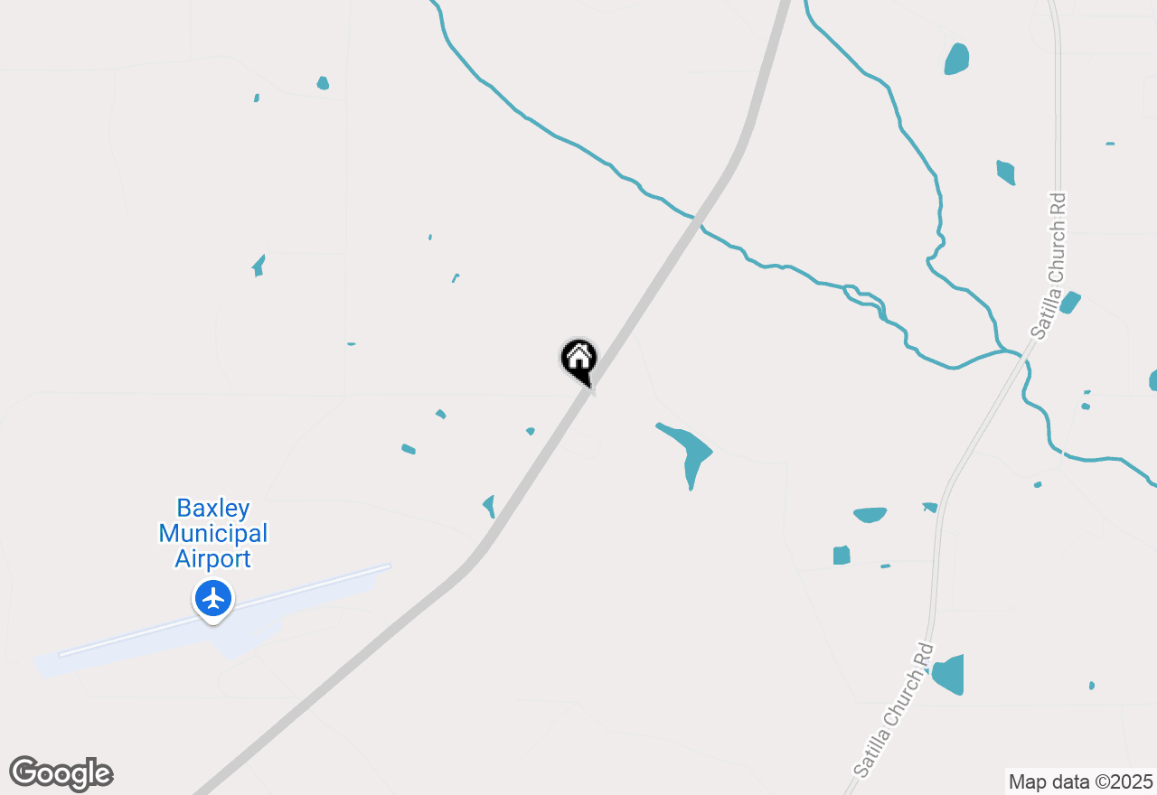 Map of 0 Crosby Chapel Church Road, Baxley, GA 31513